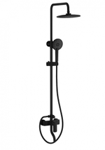 Душевая система WONZON & WOGHAND Line, Черный матовый (WW-AE3354-MB)