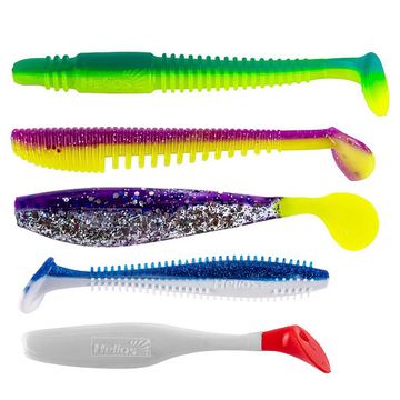 Набор приманок на судака. Река 5шт/упак SET#1 (HS-ZR-SET1) Helios