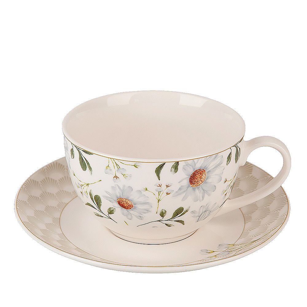 Набор чайный 12пр. "Camila" (6 персон) v=220мл (фарфор) (подарочная упаковка)