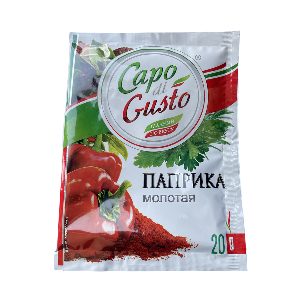 Паприка молотая "Capo di Gusto" 20гр
