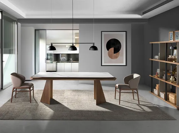 Стол Angel Cerda 1106, 220х110 см, орех