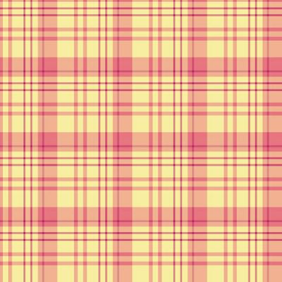 клетчатый принт в жёлтых и светло-розовых оттенках