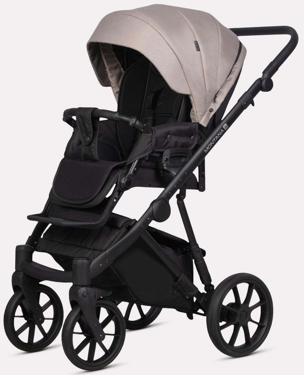 Детская коляска Riko Basic Montana Plus X 2 в 1 42 Beige (бежевый)