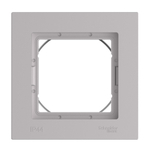 ATLASDESIGN AQUA 1-постовая РАМКА IP44, АЛЮМИНИЙ