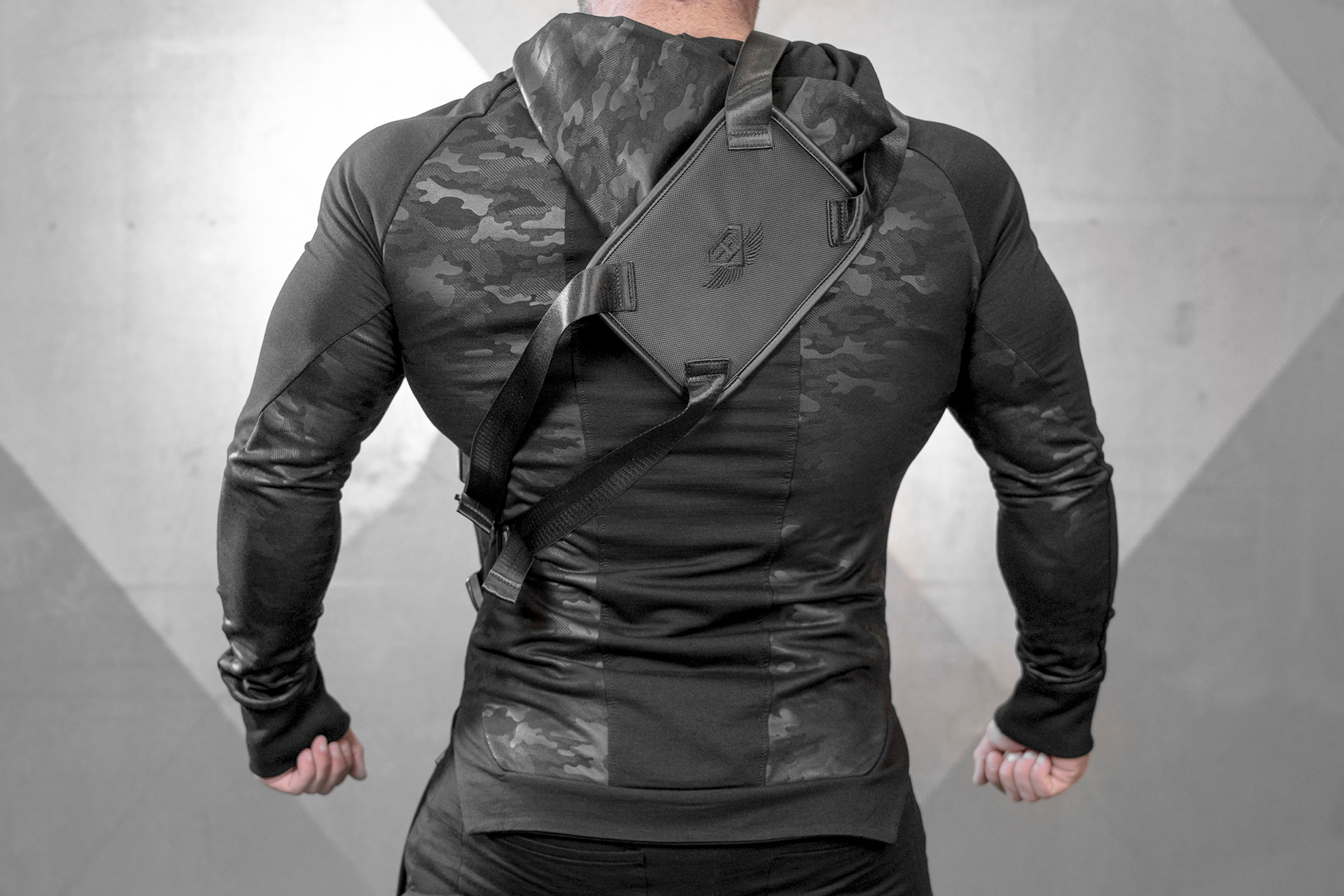 Сумка BODY ENGINEERS Tactical Front Bag Black