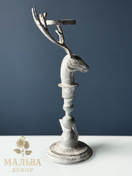 Подсвечник "Олень" 17x14x42 см