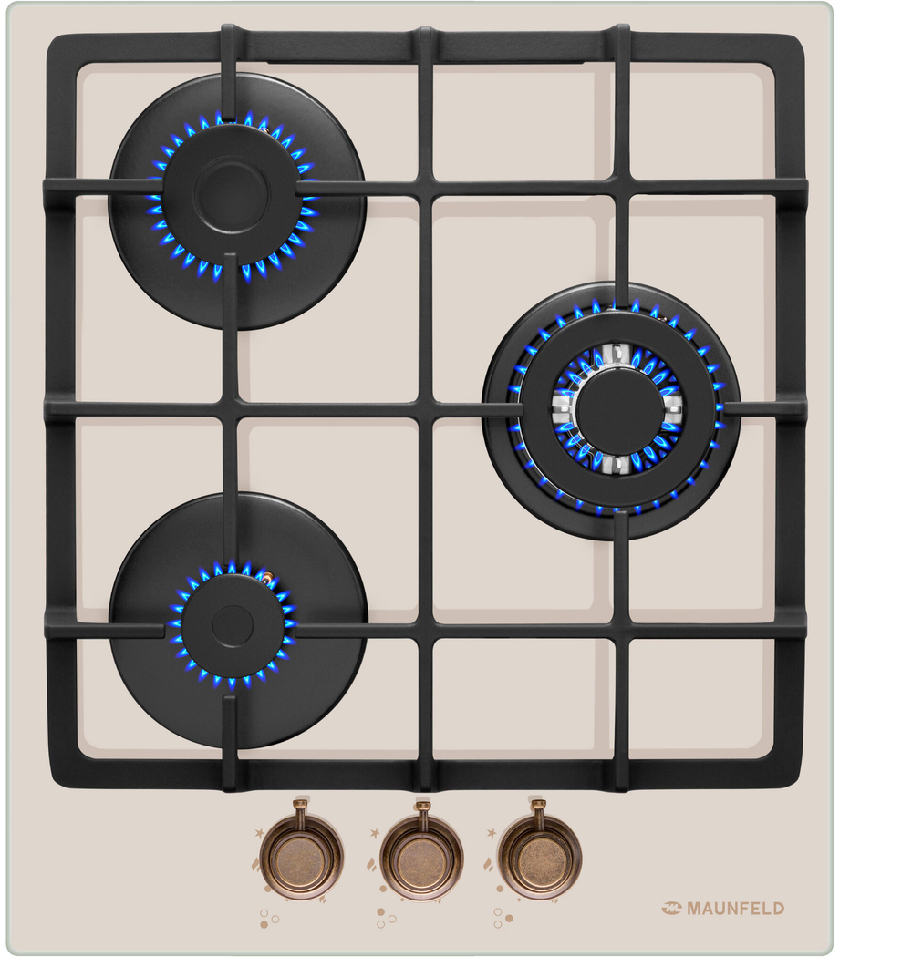 Газовая варочная панель MAUNFELD EGHG.43.33CBG.R/G фото 