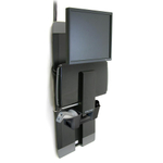 Настенное крепление Ergotron VL 9" (60-609-195/60-609-216), Белый