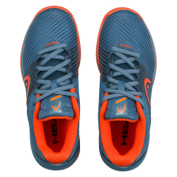 детские Кроссовки теннисные Head Revolt Pro 4.0 Clay Junior - bluestone/orange