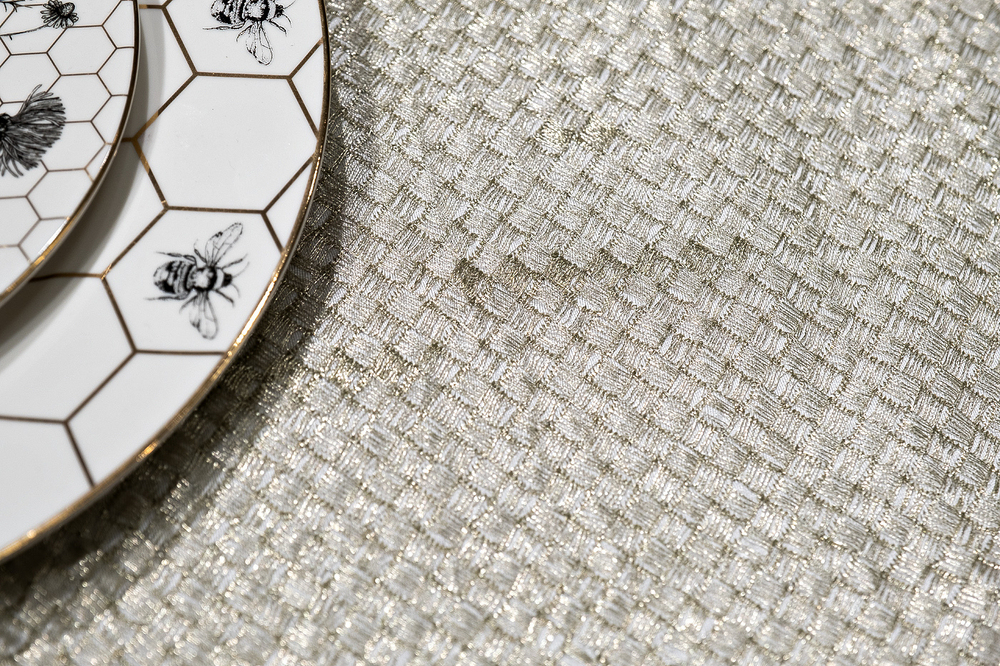 Подставка под тарелки 30х45см Garda Decor Брасс бежевая