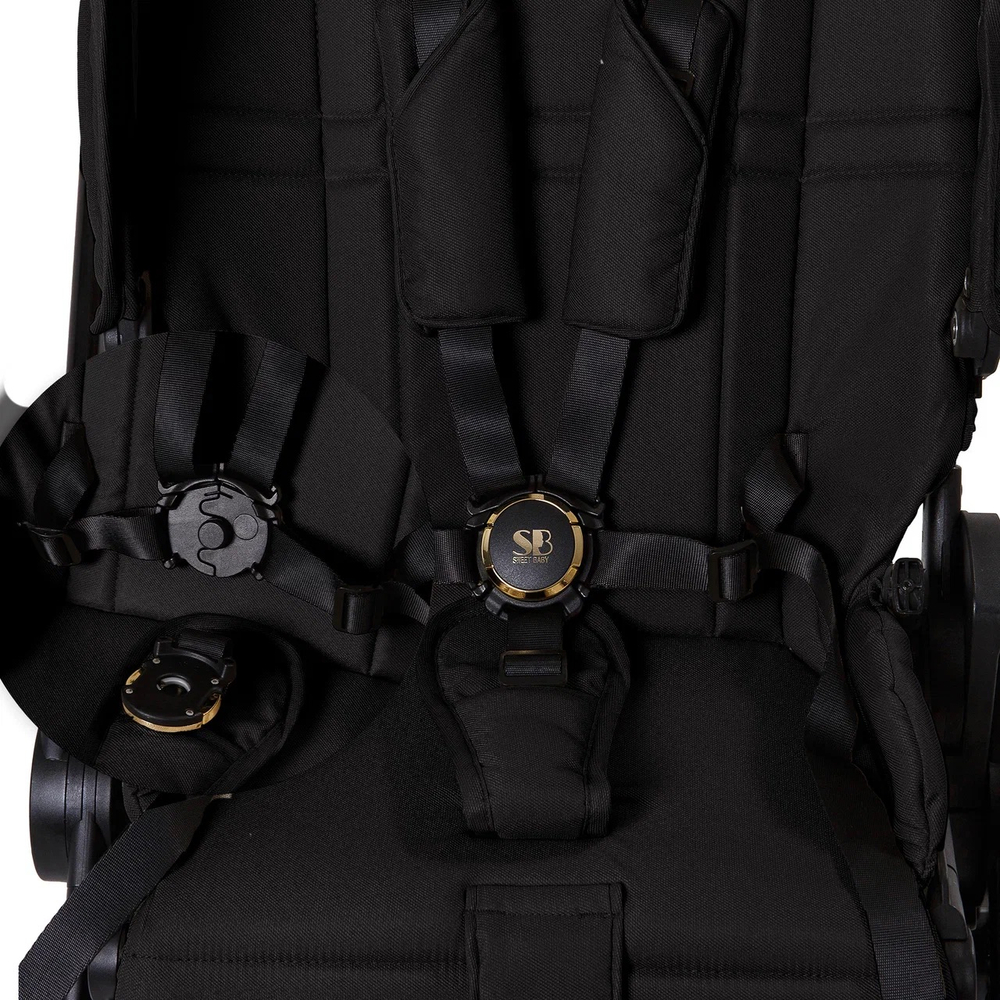 Модульная коляска Sweet Baby Stella Plus Therma Black