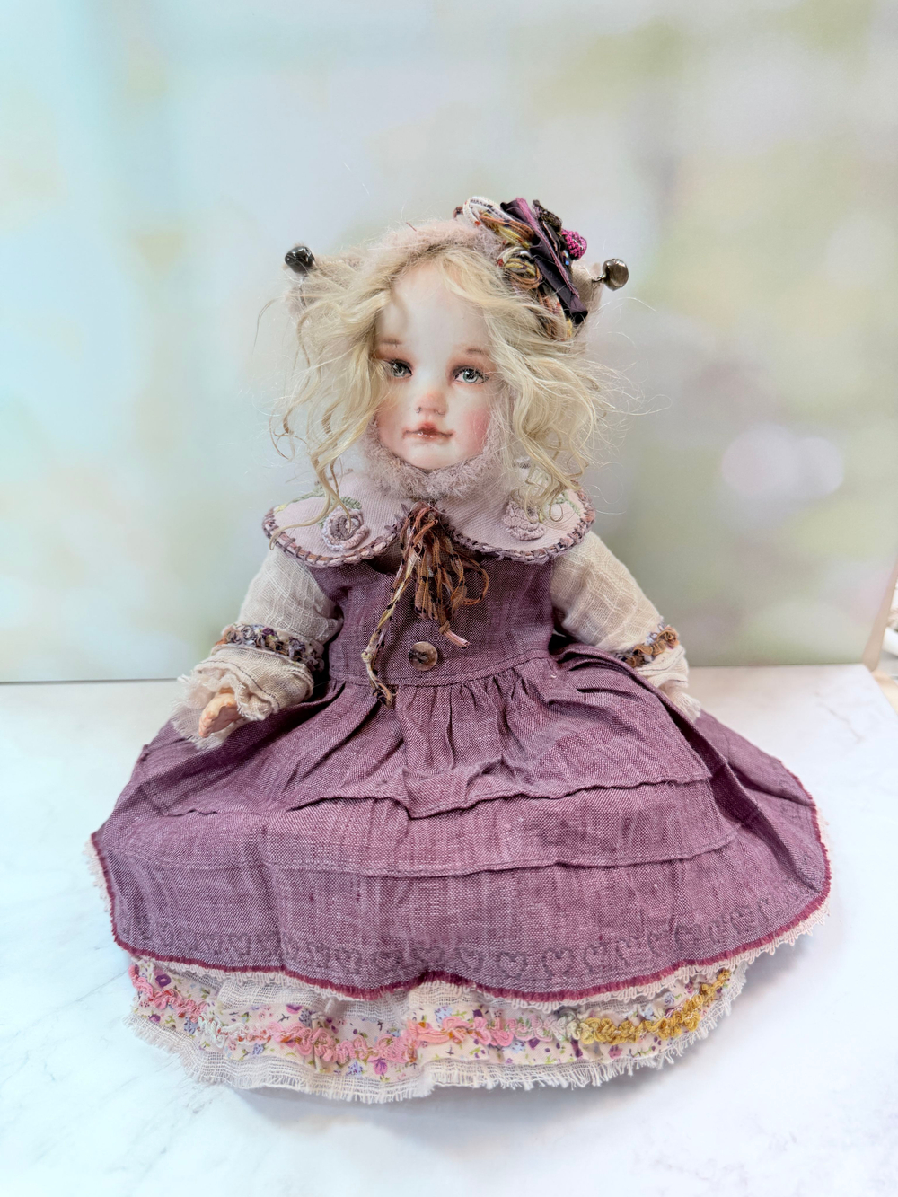Авторская кукла Матильда - кошечка ручная работа от ND