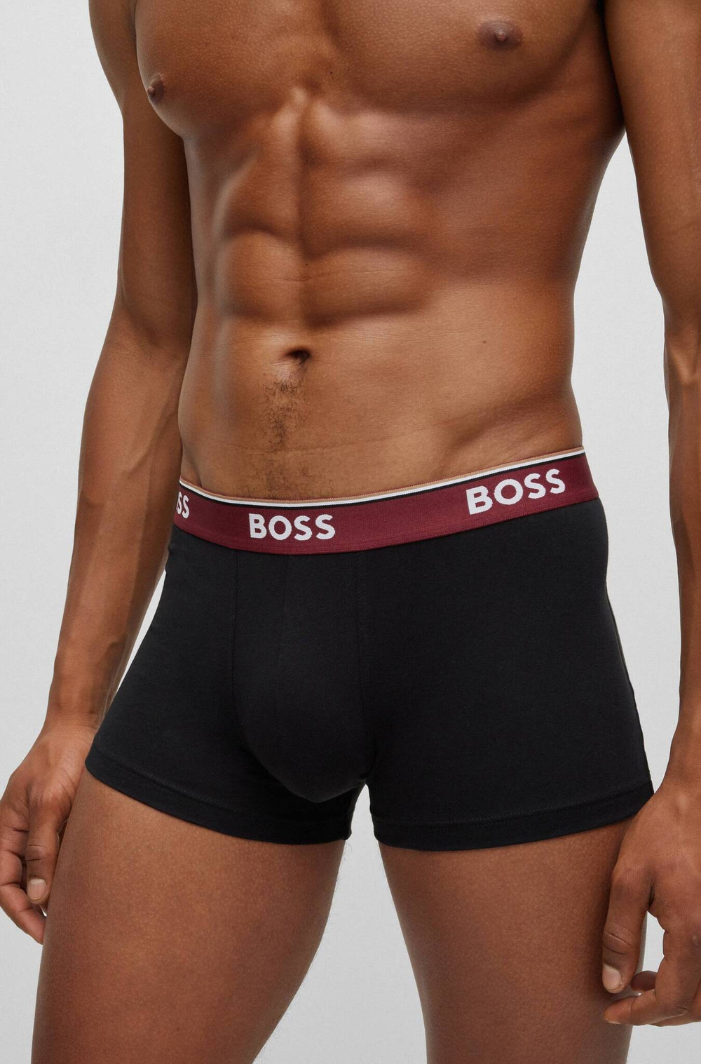 Трусики-боксеры 3шт. Power BOSS BLACK - черный(50499420)