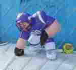 Надувная фигура «Регбист»