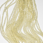 Золотистая шпинель синтетическая с эффектом иризации, 3,2мм, шар, микроогранка