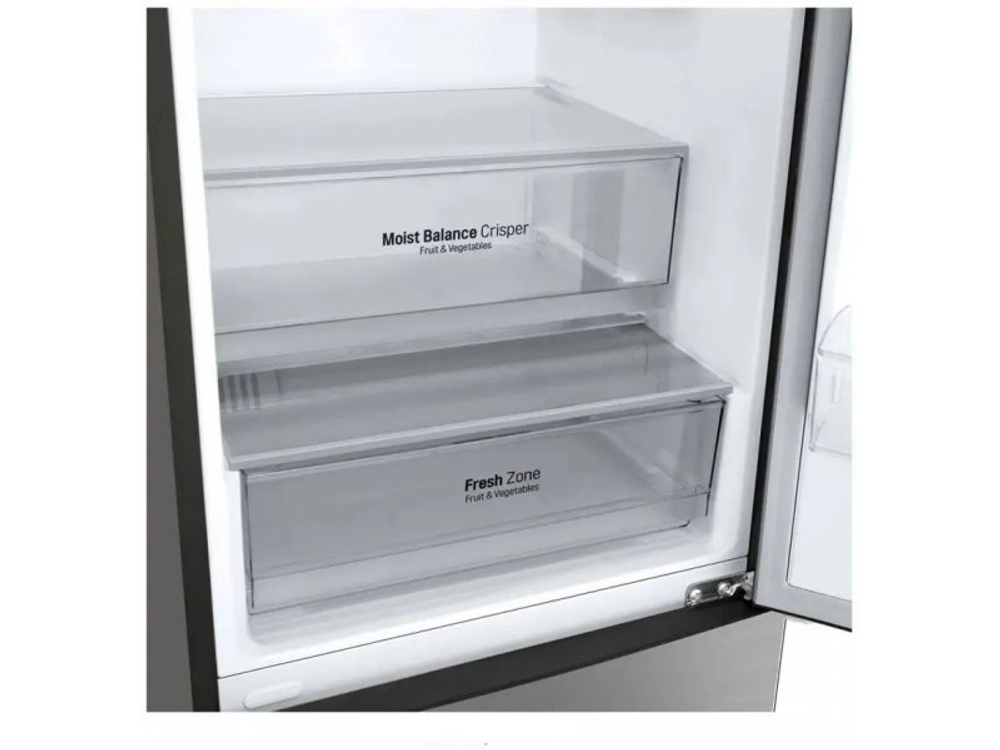 Холодильник двухкамерный LG GA-B509CMTL Total No Frost серый