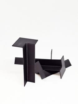 Внутренний угол для плинтуса с прямым профилем 100*13мм - 4 шт.