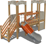 Детский городок Смоленск Vector для игровых площадок 3-7 лет