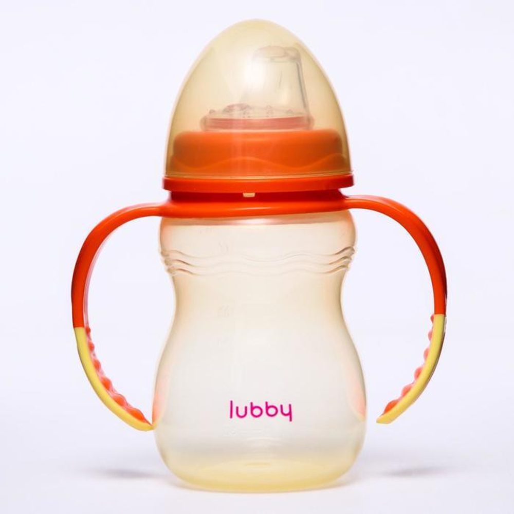 Поильник-непроливайка с мягк. нос., от 6 мес, 250 мл, PP, сил. арт.7317