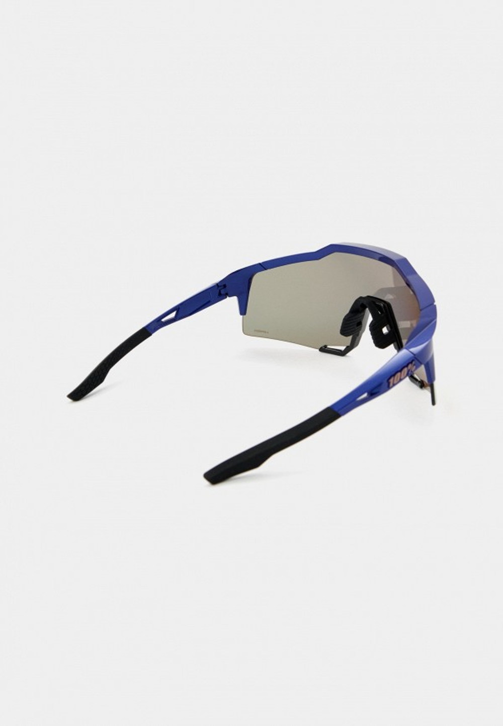Спортивные очки с диоптриями 100% Speedcraft / Gloss Cobalt Blue / HiPER Copper Mirror Lens