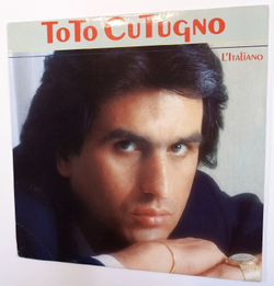 Винтажная виниловая пластинка Toto Cutugno Тото Кутуньо Litaliano (Canada 1987)