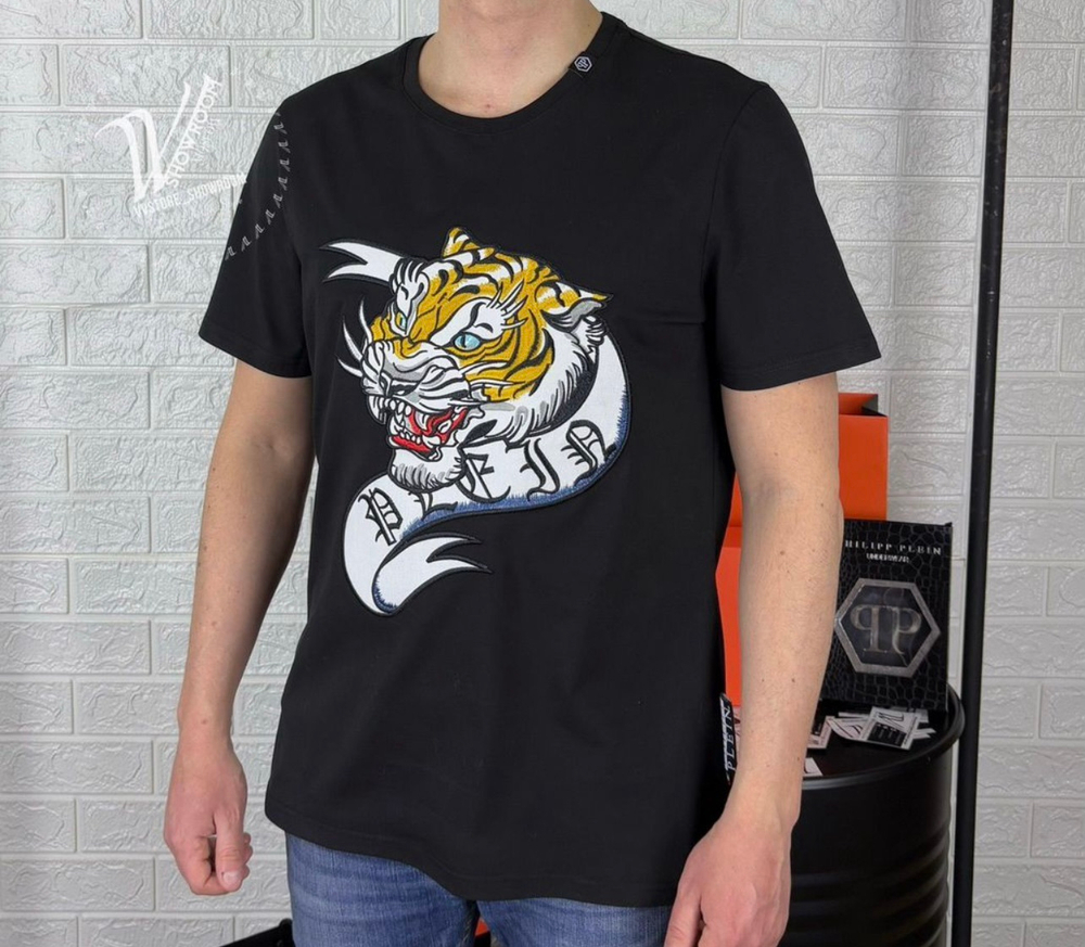Футболка Philipp Plein Tiger Neck