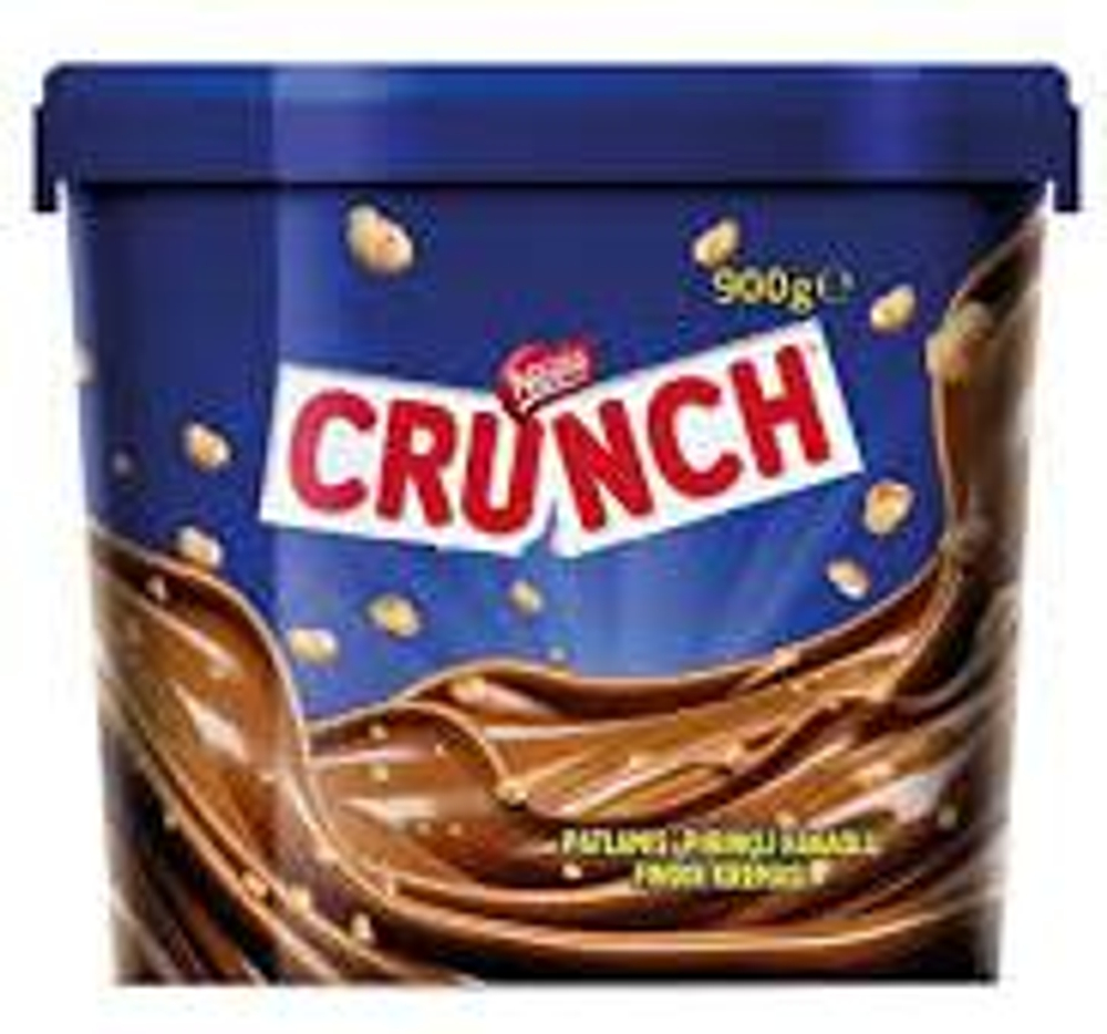 Nestle Crunch: крем с какао и орехами с добавлением воздушного риса, 900 г - CRUNCH - NESTLE