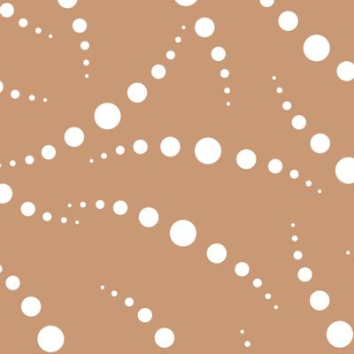 Bubble beige pattern