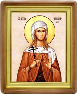 Наталия Карих святая мученица. Икона на холсте.