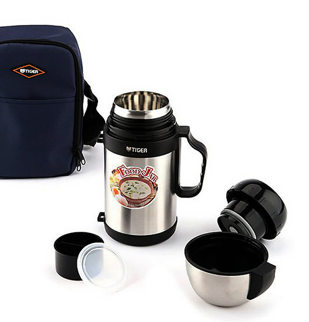 Термос с широким горлом Tiger MCW-P091 Stainless, 0.9 л