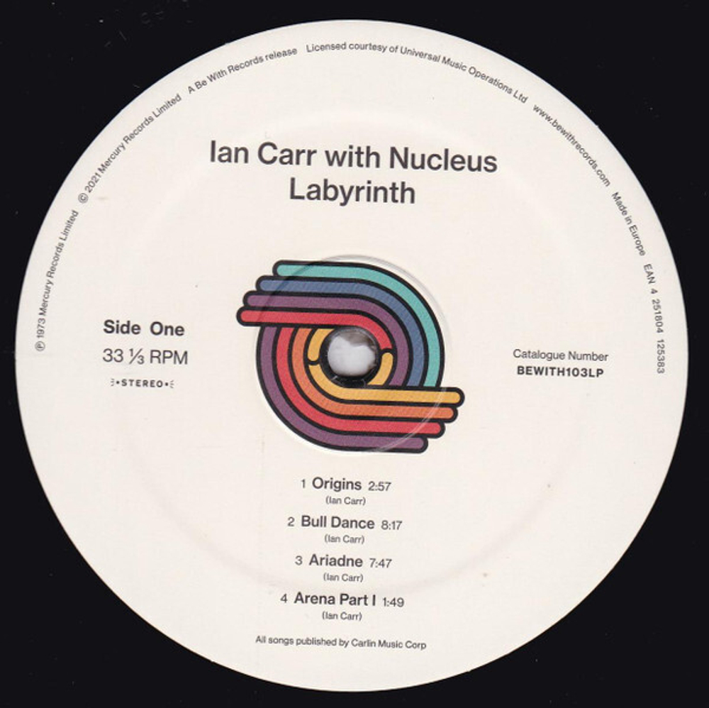 Ian Carr With Nucleus / Labyrinth (LP)