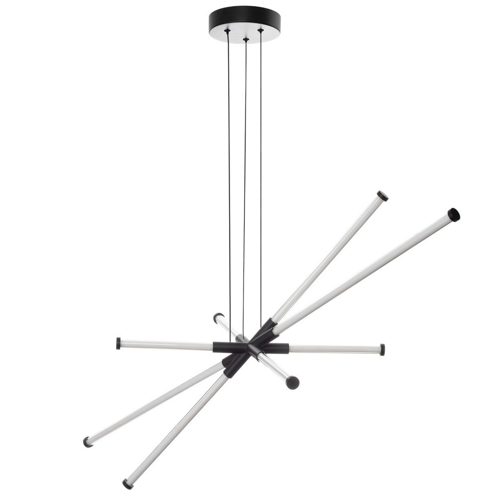 Citilux LUCIA CL217181 Люстра светодиодная подвесная Чёрная