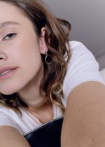 Серьги Круги подвижные