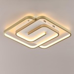 8019/75CL LEDIO LN25 шампань/белый металл/акрилл Потолочный светильник LED 75W 220V 3000-6000K TWIST