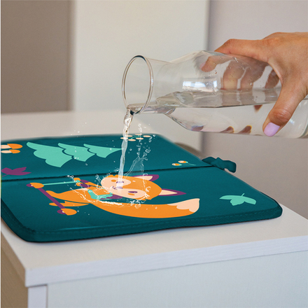 Коврик в садик для переобувания 30х36 см, Лисенок