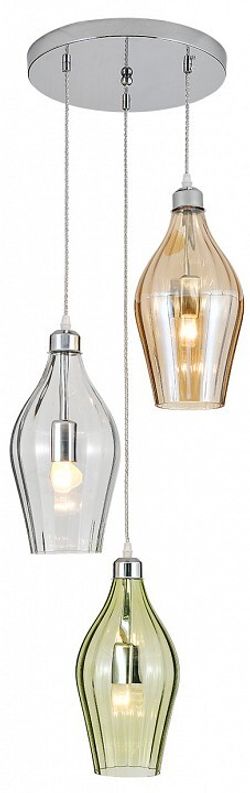 Подвесной светильник Indigo Piemonte 11058/3P Multicolor