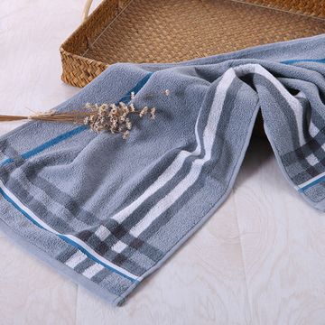 Мужское полотенце Утренняя заря, GA1359, 76*35 (серый, 19141005107)