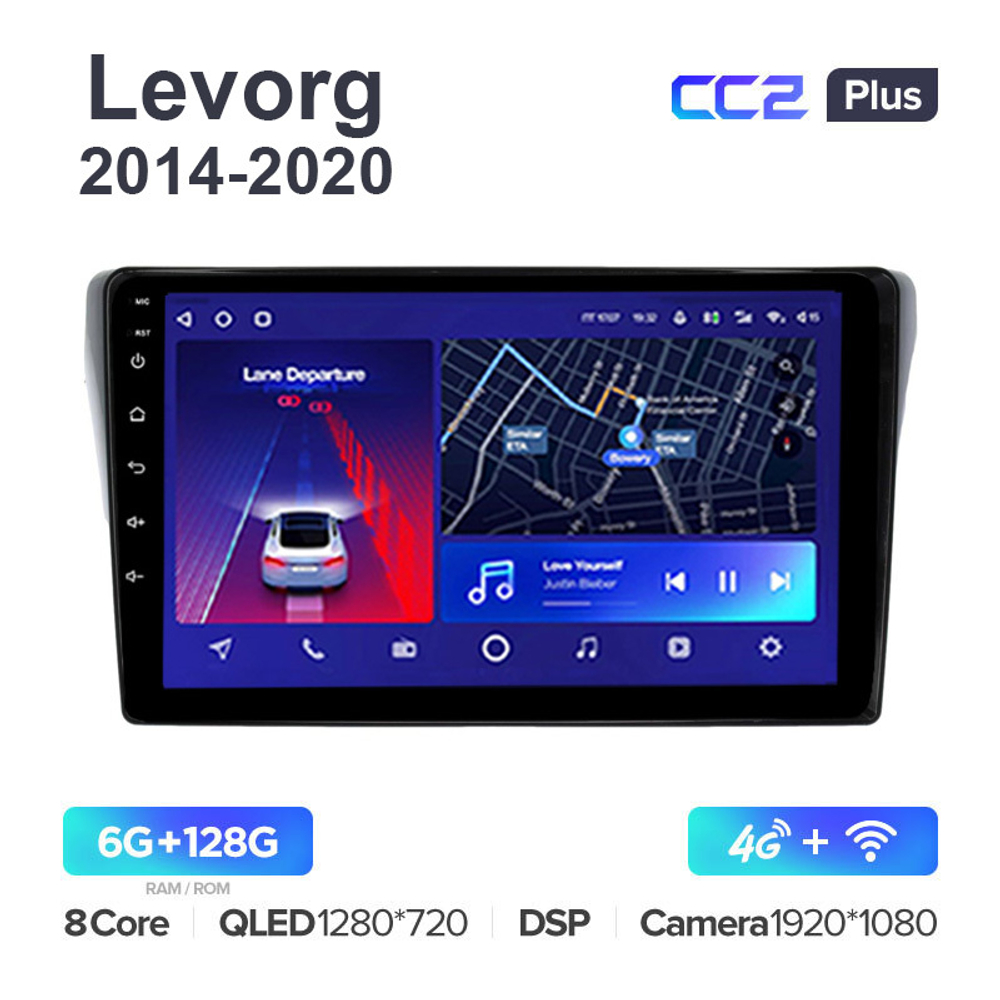 Teyes CC2 Plus 9"для Subaru Levorg 2014-2020