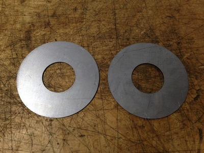 Кольцо проставочное металлическое 50*130*2