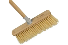 Щетка бамбуковая для подметания пола 26,5 см с черенком, 117 см, Home Palisad