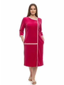 Велюровый домашний халат на молнии