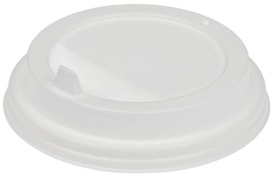 Крышка D=90мм ГН С закрытым с питейником (100шт/20уп) УК90К БЕЛАЯ КАШТАН