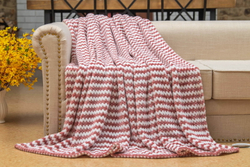 Плед 220х240 Sofi De MarkO Гринда пудра