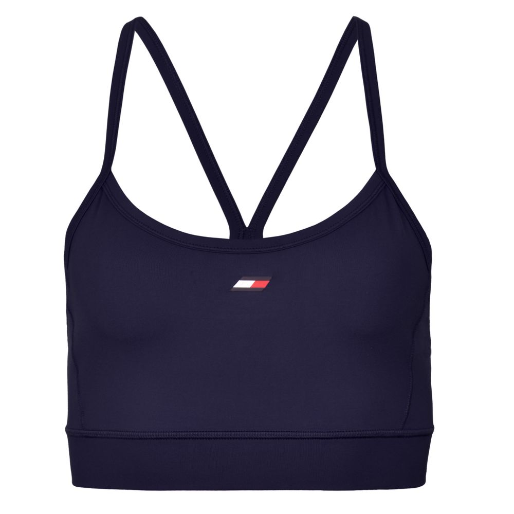 ТОП теннисный Tommy Hilfiger Essential Low Int Bra - Бирюзовый