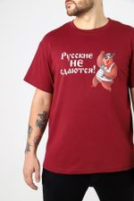 Фуфайка (футболка) мужская Герой-2 Виотекс БОРДОВЫЙ