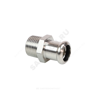 Муфта сталь нерж AISI 316L Дн 18х3/4" Ру16 пресс/НР Inoxpres RM 187304018