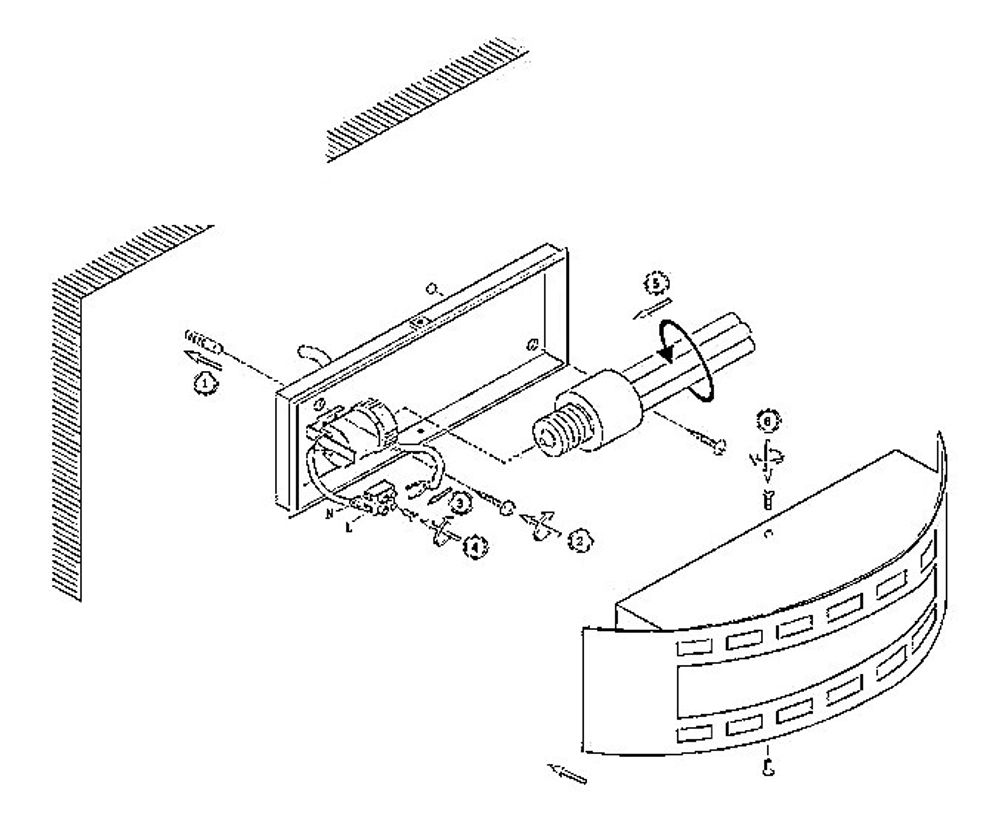 Накладной светильник Globo Cornus 320940