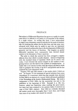 Differential equations | H. Bateman