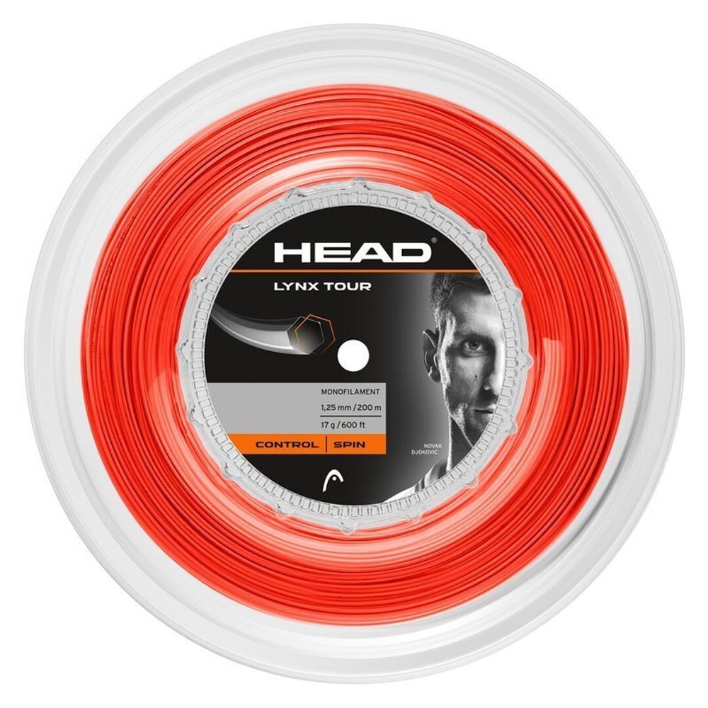 Теннисные струны Head LYNX TOUR (200 m) - Оранжевый