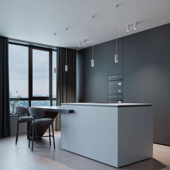 Потолочный светильник Elektrostandard Nubis 25012/01 GU10 белый a064789